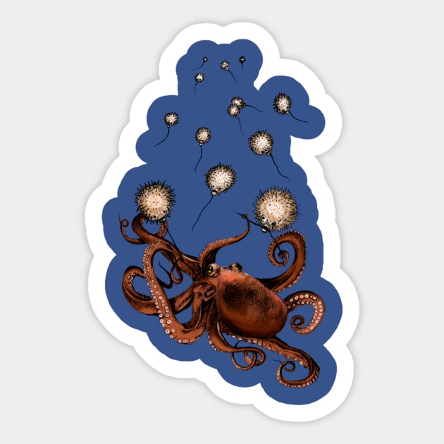 Octopus Sticker by annashell